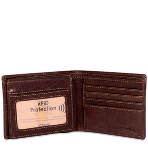 Bifold Wallet with ID Flap #7302
