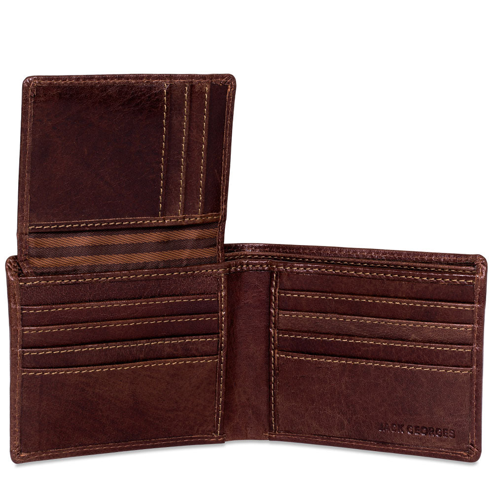 Bifold Wallet with ID Flap #7302