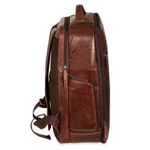 Voyager Large Travel Backpack - Brown - Side - Right