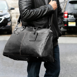 Voyager Large Convertible Valet Bag #7550 Black Lifestyle 1