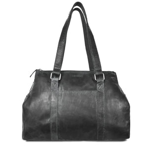 Voyager Satchel Handbag - Slate