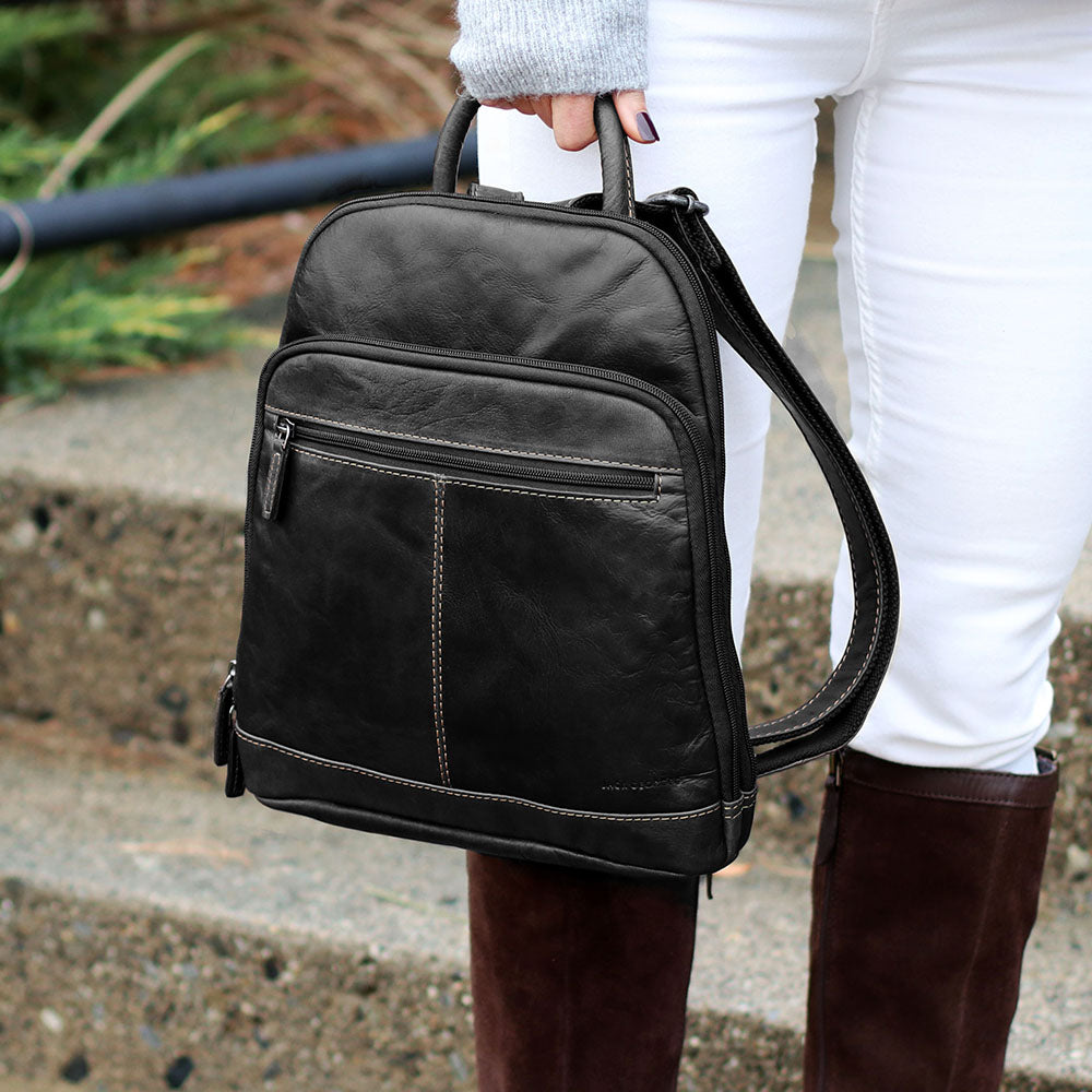 Voyager Small Backpack #7835 Black Lifestyle Carry
