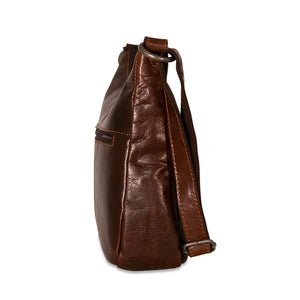 Voyager Midtown Shoulder Bag #7875 Brown Right Side