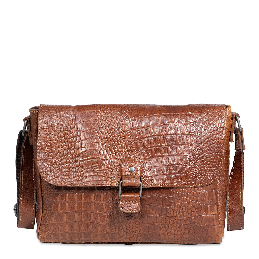Hornback Croco Olivia Crossbody Bag #HB218