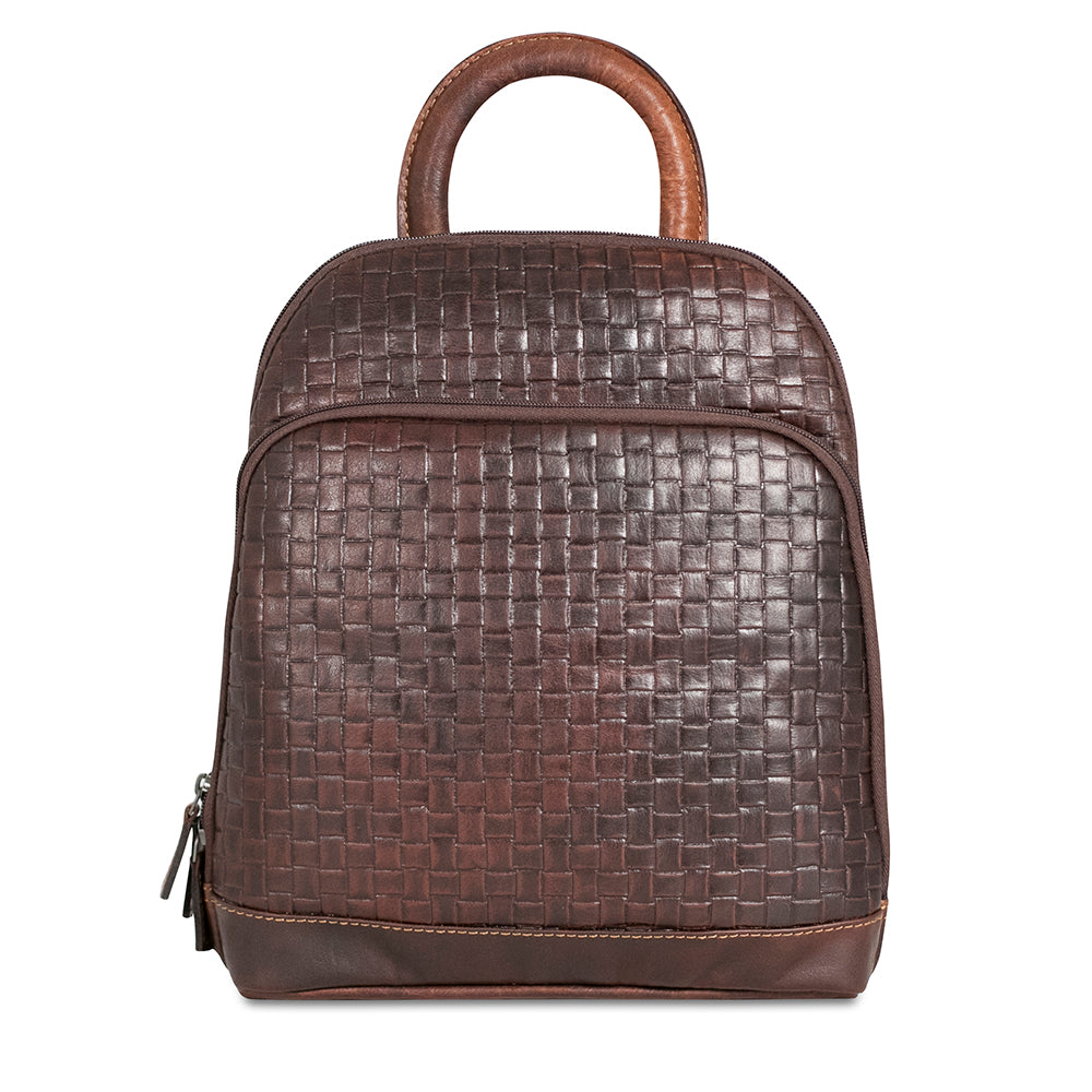 Woven Small Backpack #WF835