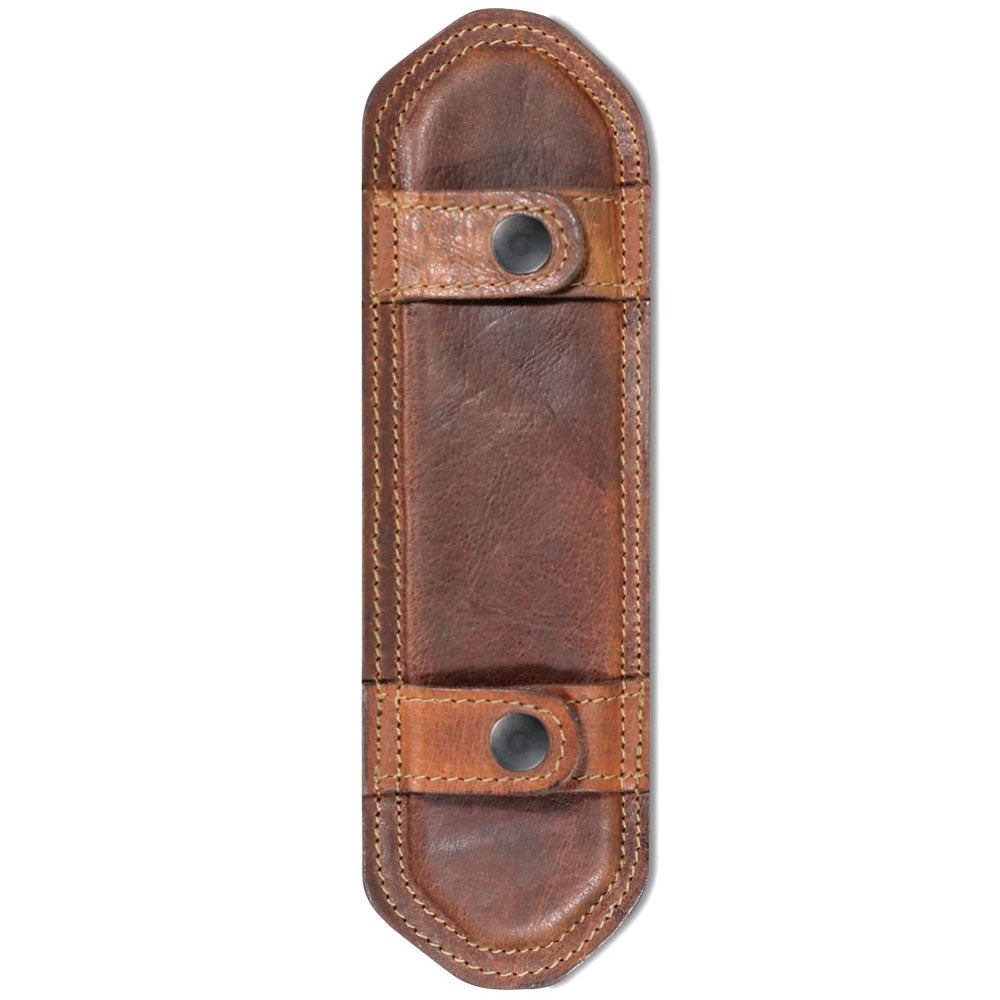 backpack strap pads leather Voyager Shoulder Strap Pad #7105 (Brown)