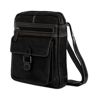 Voyager Slim Crossbody #7204 Brown Right Front