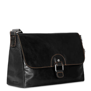 Voyager Olivia Crossbody Bag #7218 Black Right Front