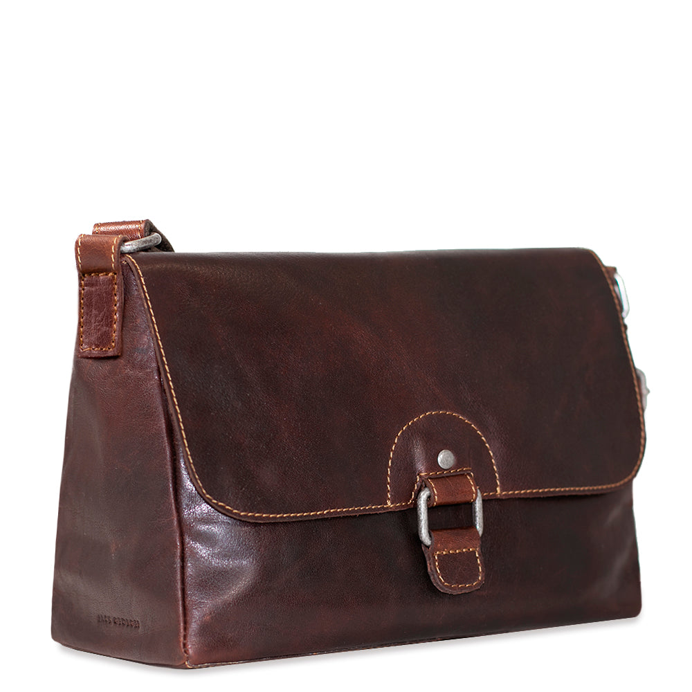 Voyager Olivia Crossbody Bag #7218 Brown Right Front