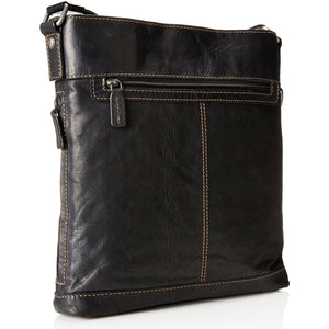 Voyager Crossbody Bag #7312 Black Right Front