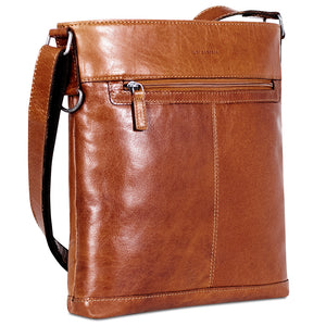 Voyager Crossbody Bag #7312 Honey Left Front