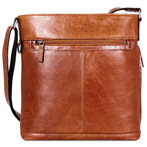 Voyager Crossbody Bag #7312 Honey Front