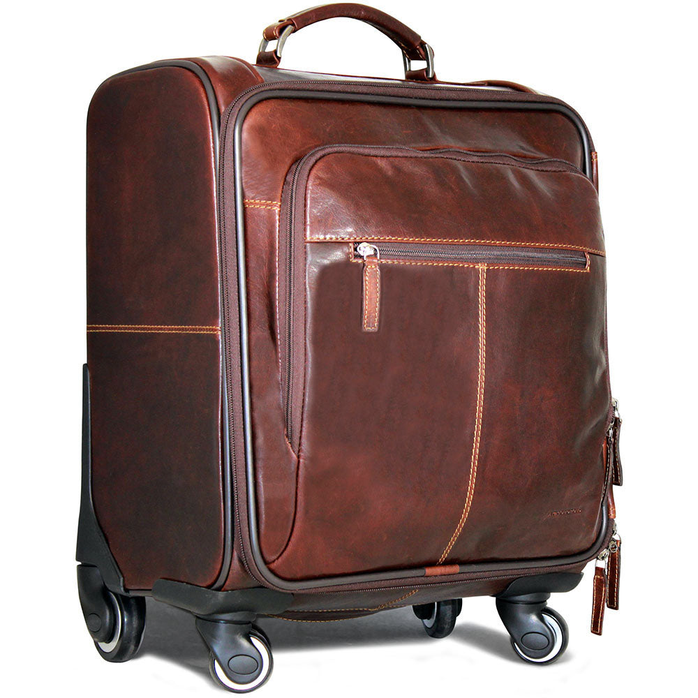 Leather Carry-on Bag - Voyager 18