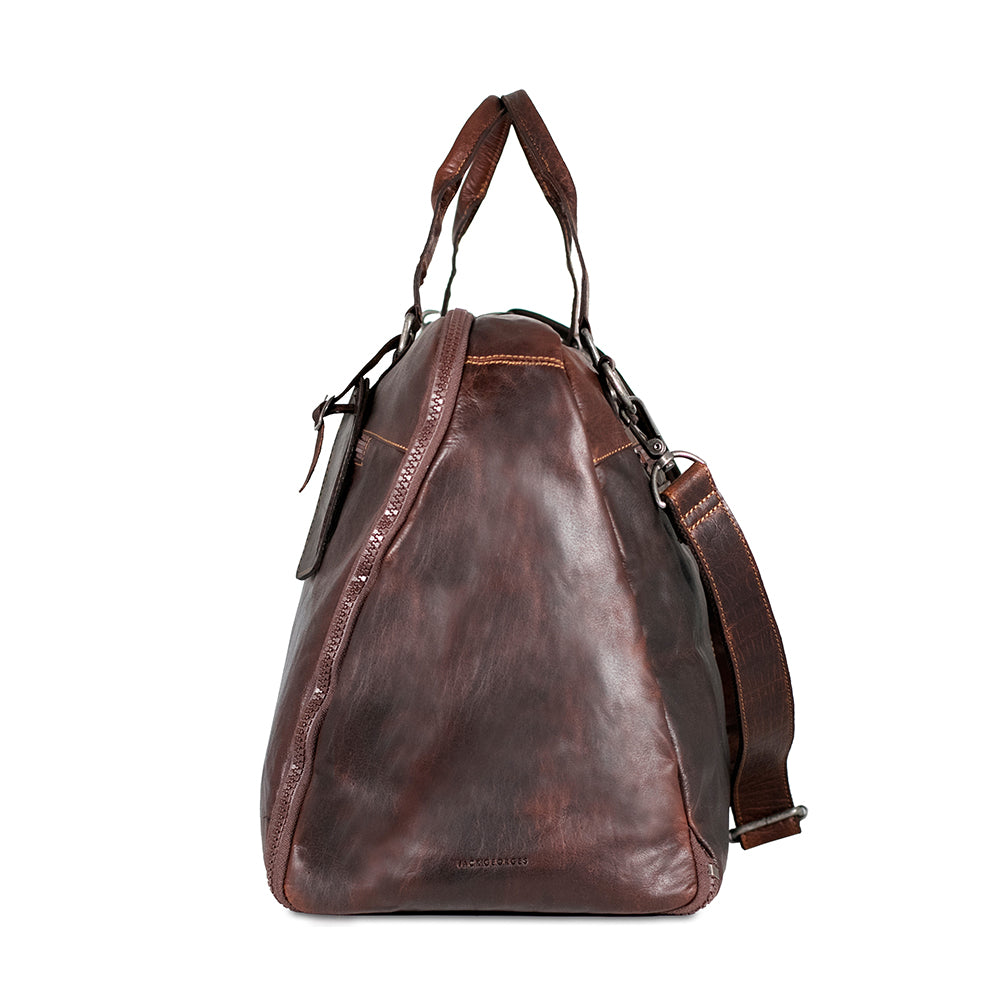 Voyager Large Convertible Valet Bag #7550 Brown Right Side