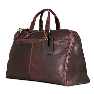 Voyager Large Convertible Valet Bag #7550 Brown Left Front