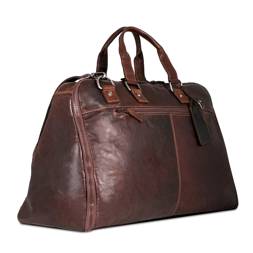 Voyager Large Convertible Valet Bag #7550 Brown Right Front