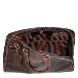 Voyager Large Convertible Valet Bag #7550 Brown Interior