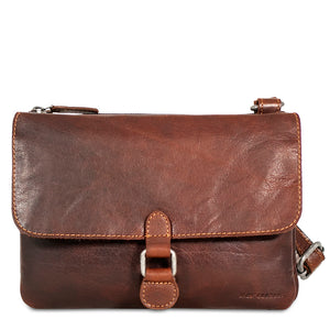 Voyager Wallet on a String #7672 Brown Front