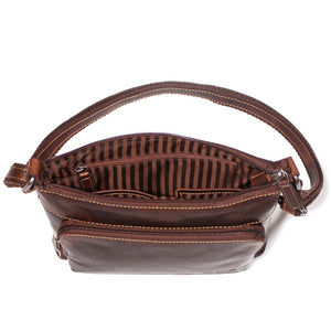 Voyager Mini City Crossbody #7810 Brown Interior