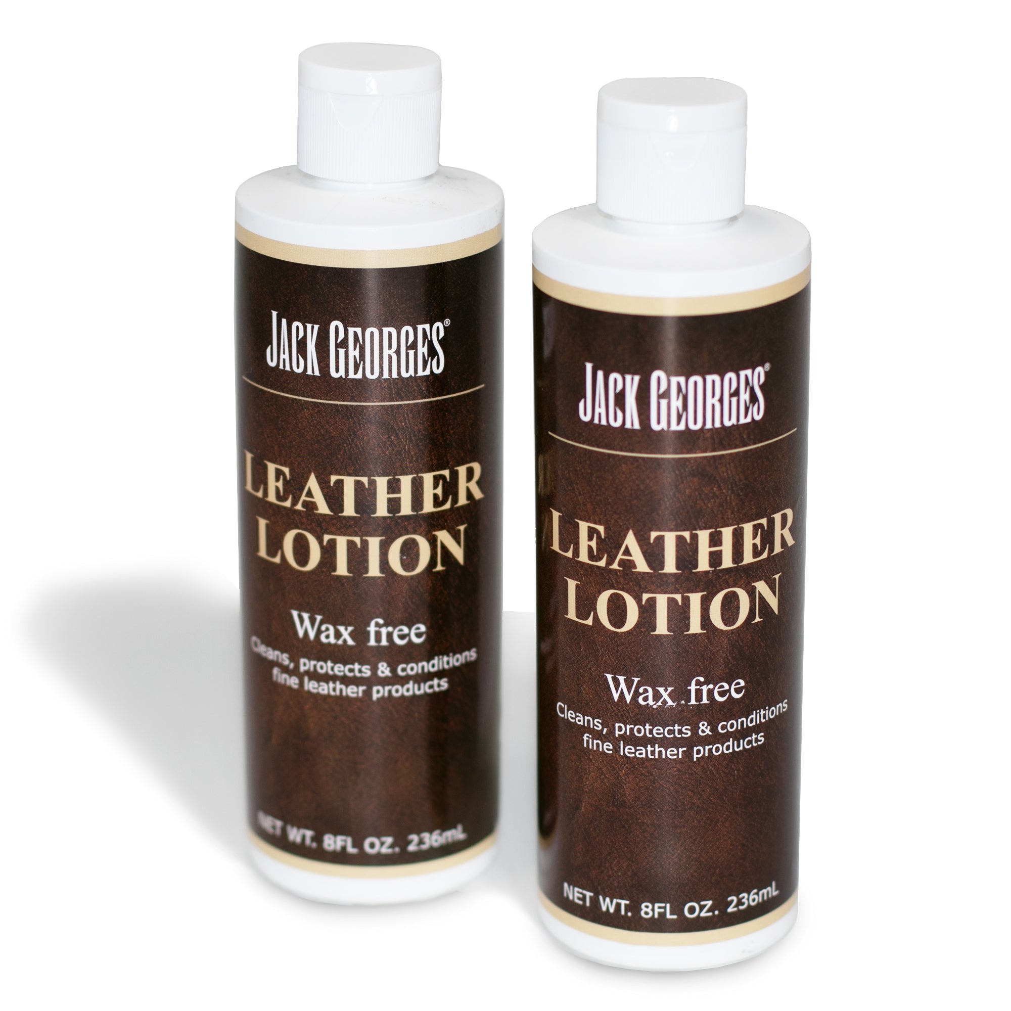 Jack Georges Leather Lotion (2 bottles)