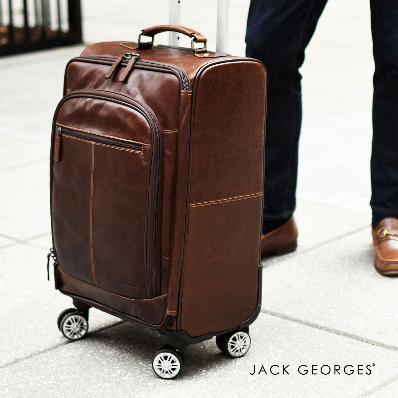 Leather Bags & Accessories - Jack Georges - The Owner and The Brand