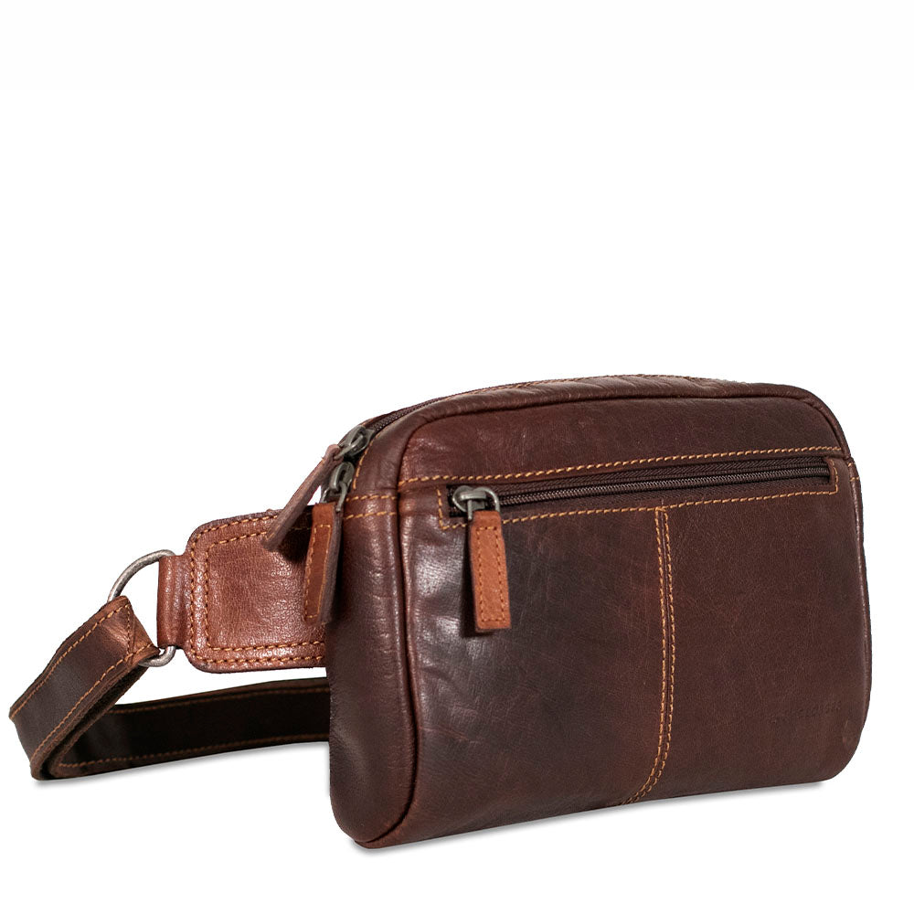 Leather Belt Bag, Large - Voyager #7109 | Jack Georges