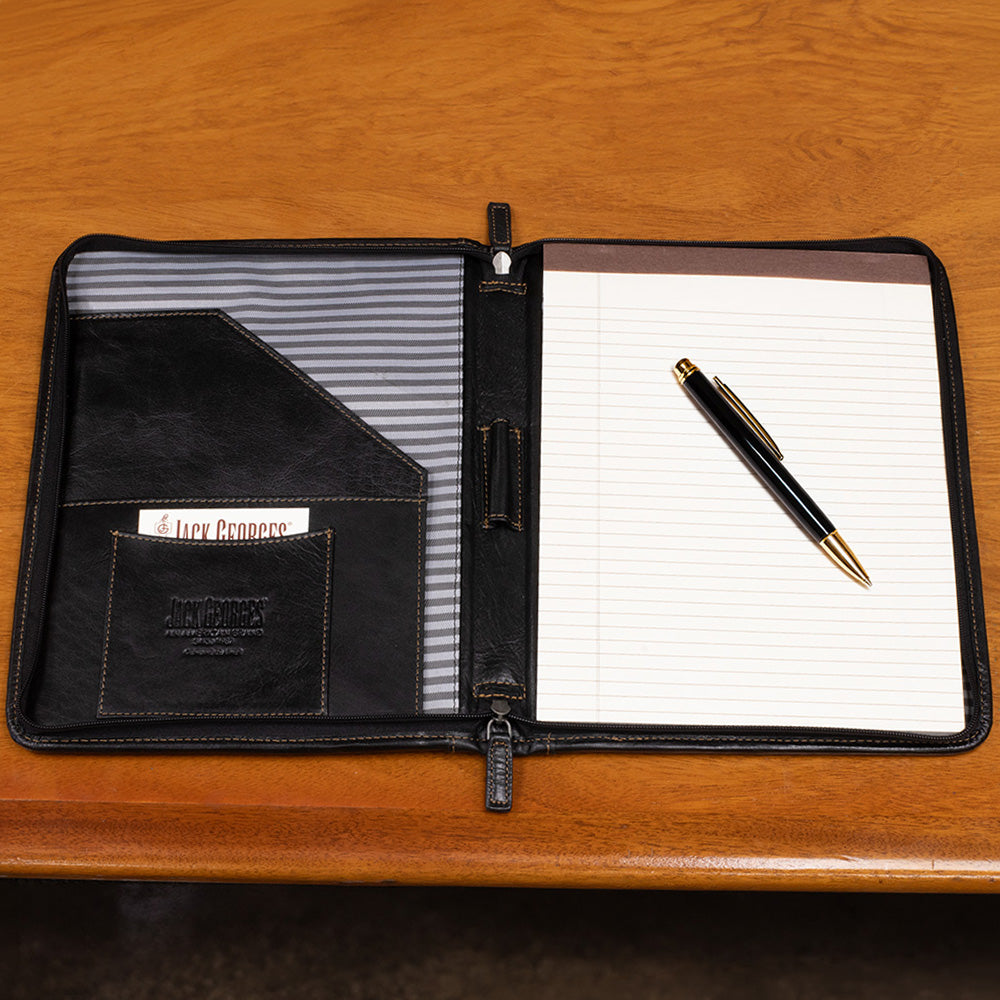 Letter Size Zippered Writing Pad Cover #7112