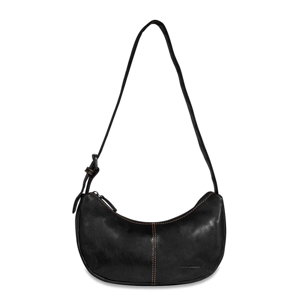 Leather Handbag - Voyager #7214 Half Moon Hobo Bag | Jack Georges