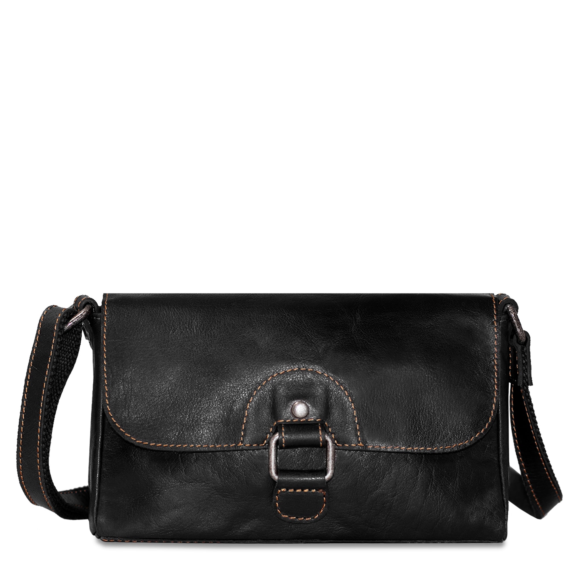 Leather Crossbody Handbag - Voyager Emma Petite #7217 | Jack Georges
