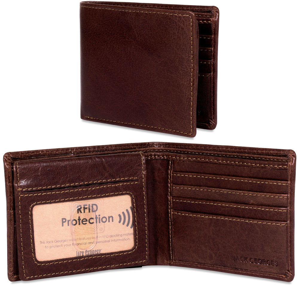 Bifold Wallet with ID Flap #7302