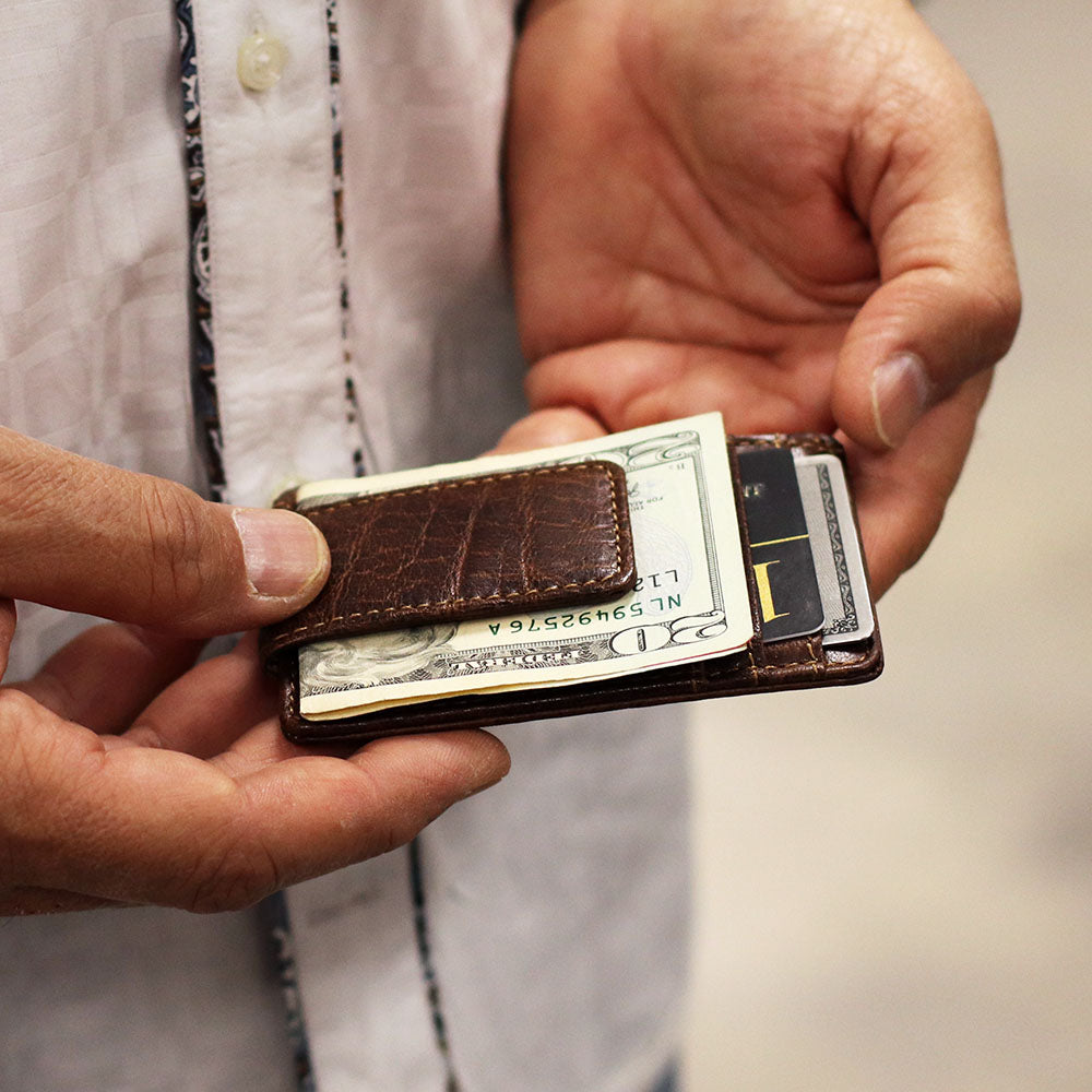 durable Men's Crazy Horse Leather Wallet，retro Top Layer Leather Purse  Money，fashion Clip Bag Card Holder Mini Short Coin Purses : Amazon.co.uk:  Fashion