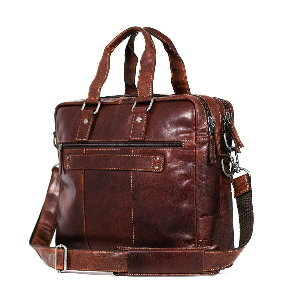 Fine Leather Briefcase - Voyager Professional #7317 | Jack Georges