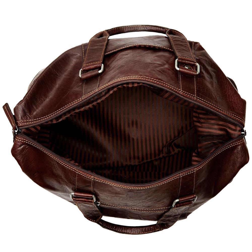 Leather Duffle Bag - Voyager Carry-on #7319 | Jack Georges