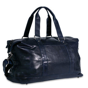 Voyager Duffle Bag #7319 Navy Left Back