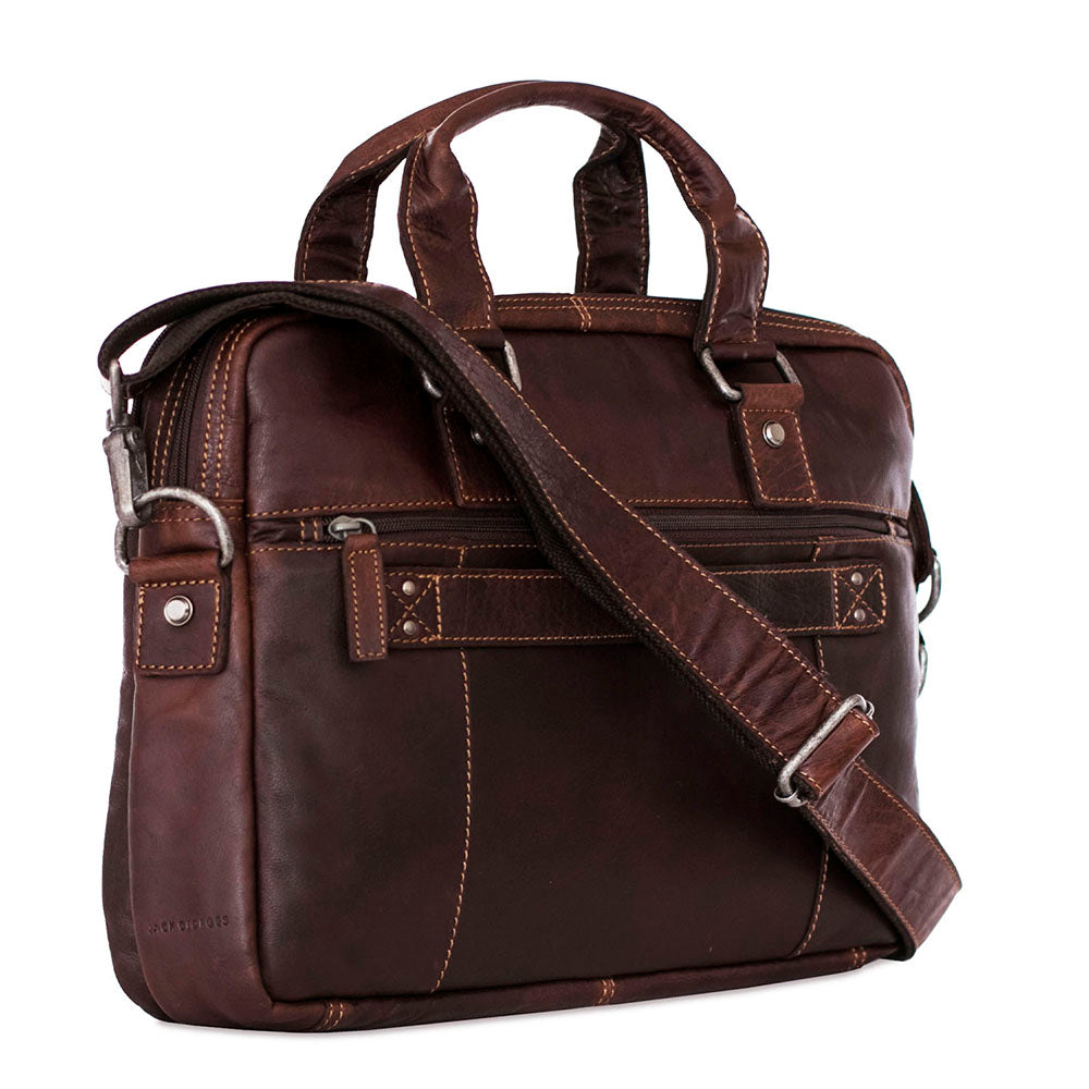 バッグ Leather Slim Briefcase - Voyager Professional #7321 | Jack Georges
