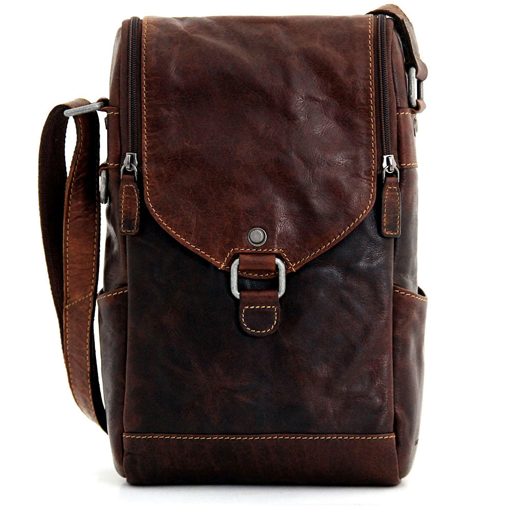 Crossbody Messenger & Wine Bag #7513