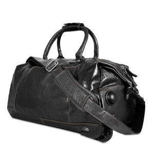 Voyager Wheeled Duffle Bag #7520 Black Right Back