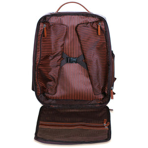 Voyager Large Travel Backpack - Brown - Interior-Empty