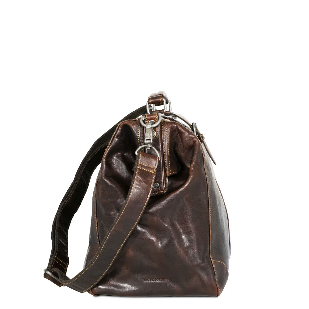 Leather Doctor Bag - Voyager #7575 - Lifetime Warranty | Jack Georges