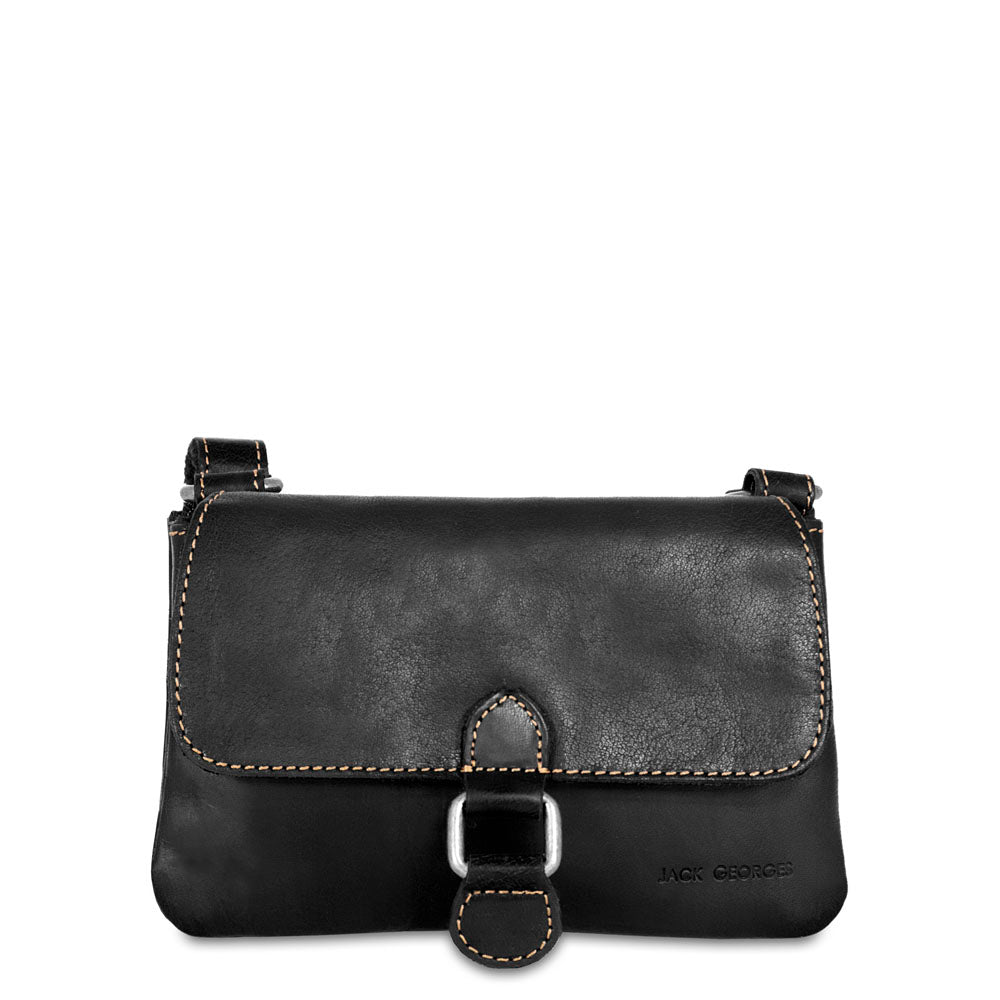 Leather Crossbody Bag - Mini - Voyager #7610 | Jack Georges