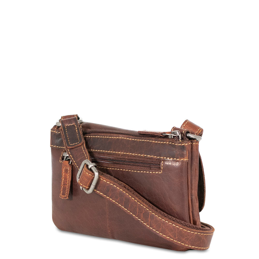 Leather Crossbody Bag - Mini - Voyager #7610 | Jack Georges