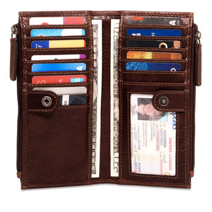 Slim Zippered Wallet #7717
