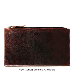Large Zippered Wallet #7718