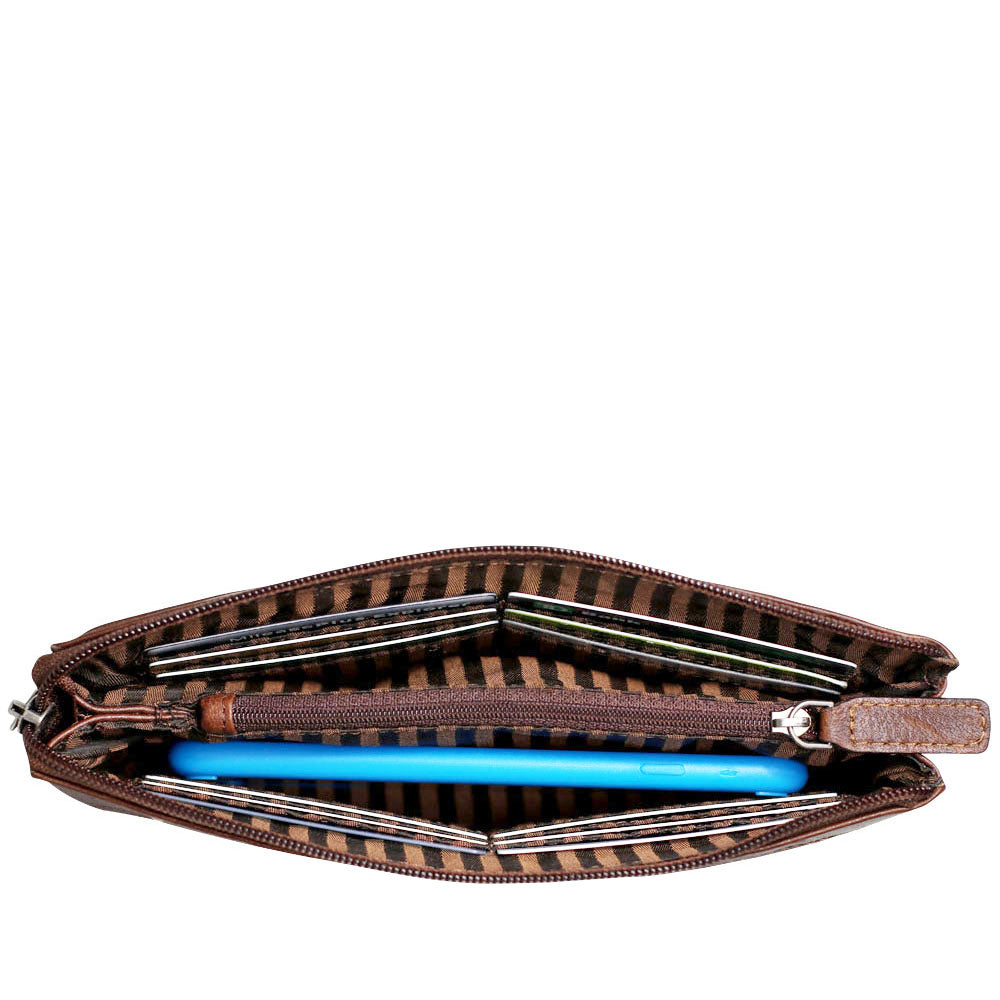 Zippered Wristlet Clutch #7723