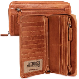 Large Zip-Around Travel Wallet #7724