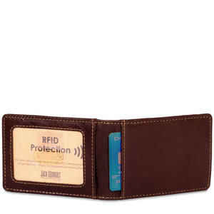 Bi-Fold Magnetic Money Clip Wallet #7748