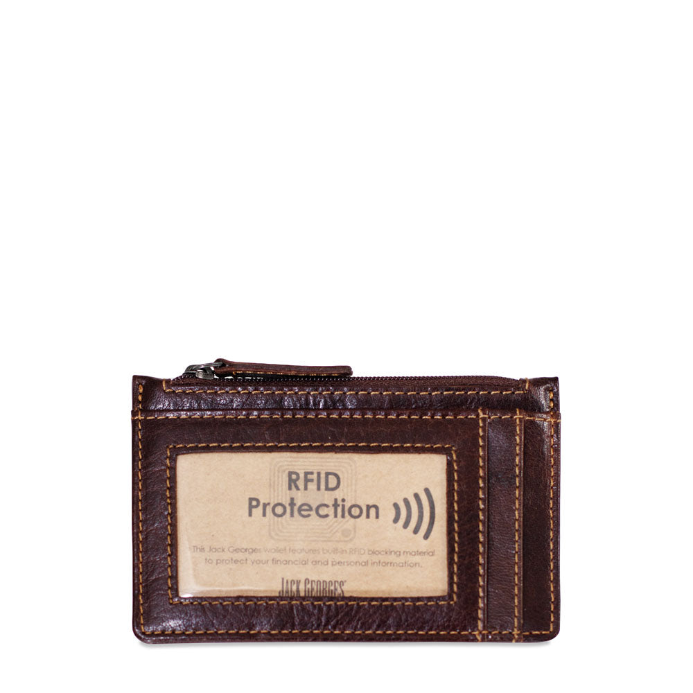 Voyager Zippered Card Holder #7766