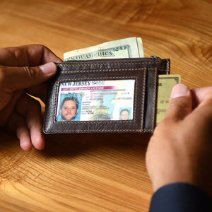 Voyager Zippered Card Holder #7766