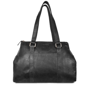 Voyager Satchel Handbag #7815 Slate Front