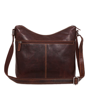 Voyager Uptown Hobo Bag #7814 Brown Back